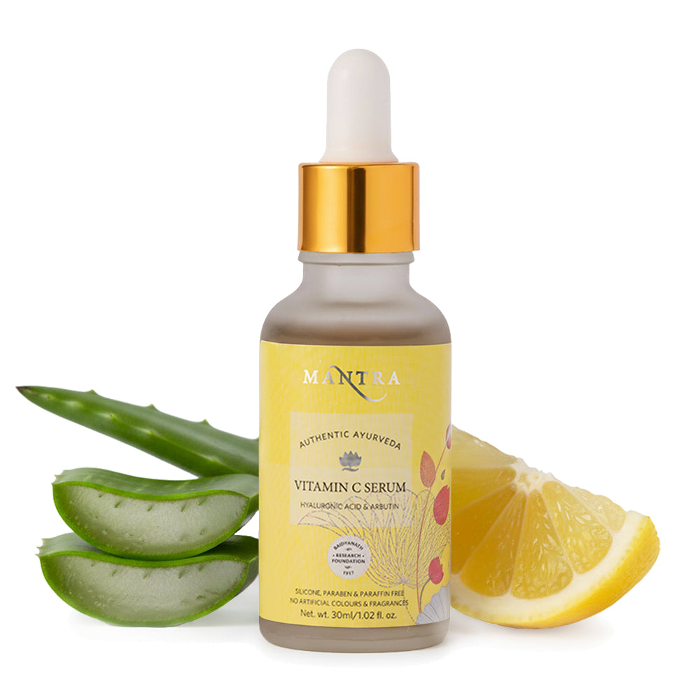 Mantra Vitamin C Serum with Hyaluronic Acid and Arbutin
