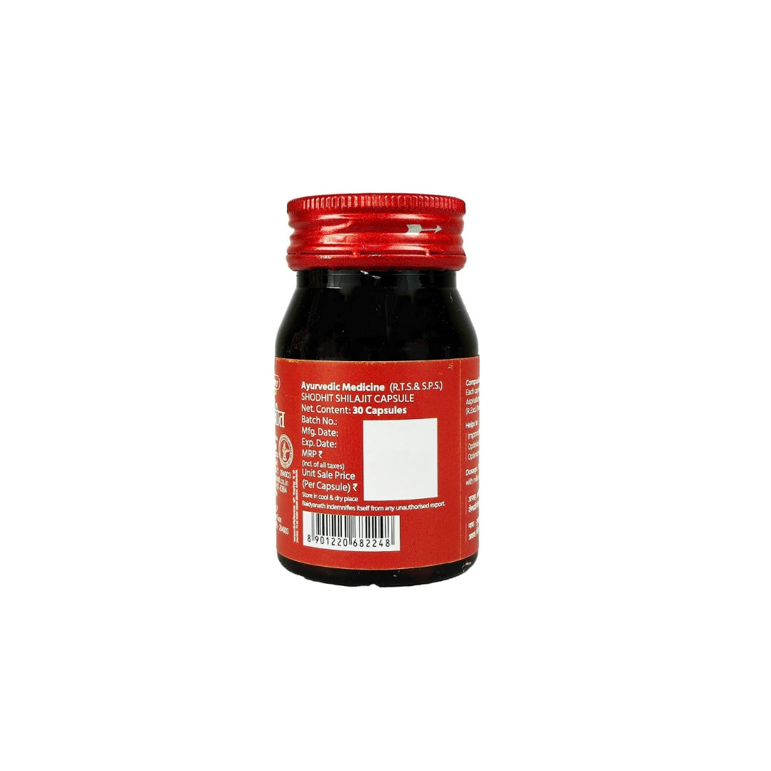 Baidyanath Shodhit Shilajit Capsule