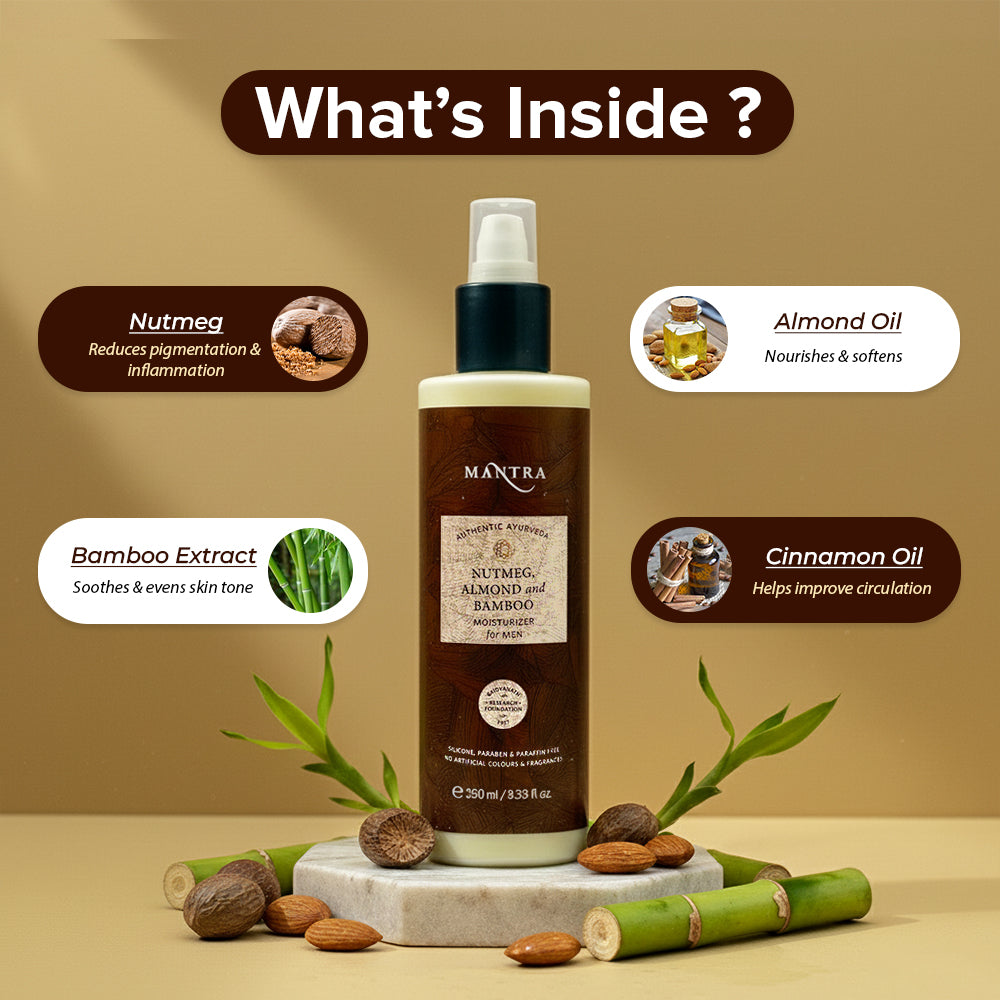 Mantra Nutmeg Almond & Bamboo Moisturizer For Men