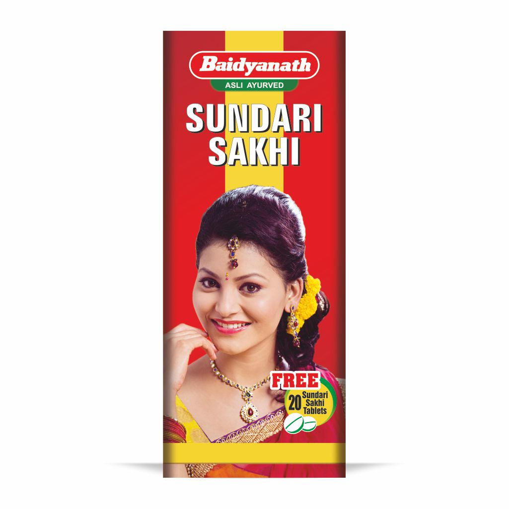 Baidyanath Sundari Sakhi 450ml With 45 Sundari Sakhi Tablet Free