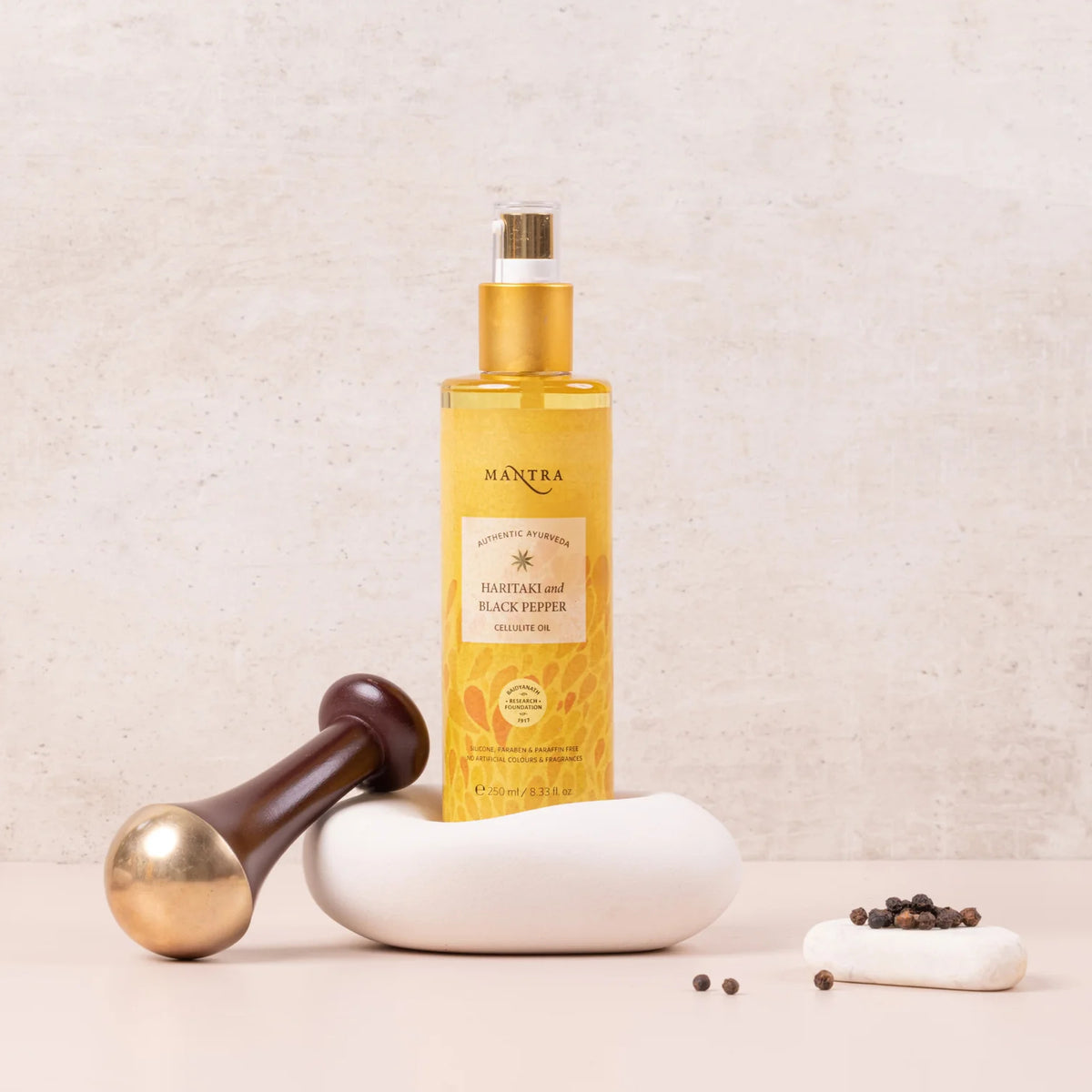 Mantra Haritaki And Black Pepper Cellulite Oil