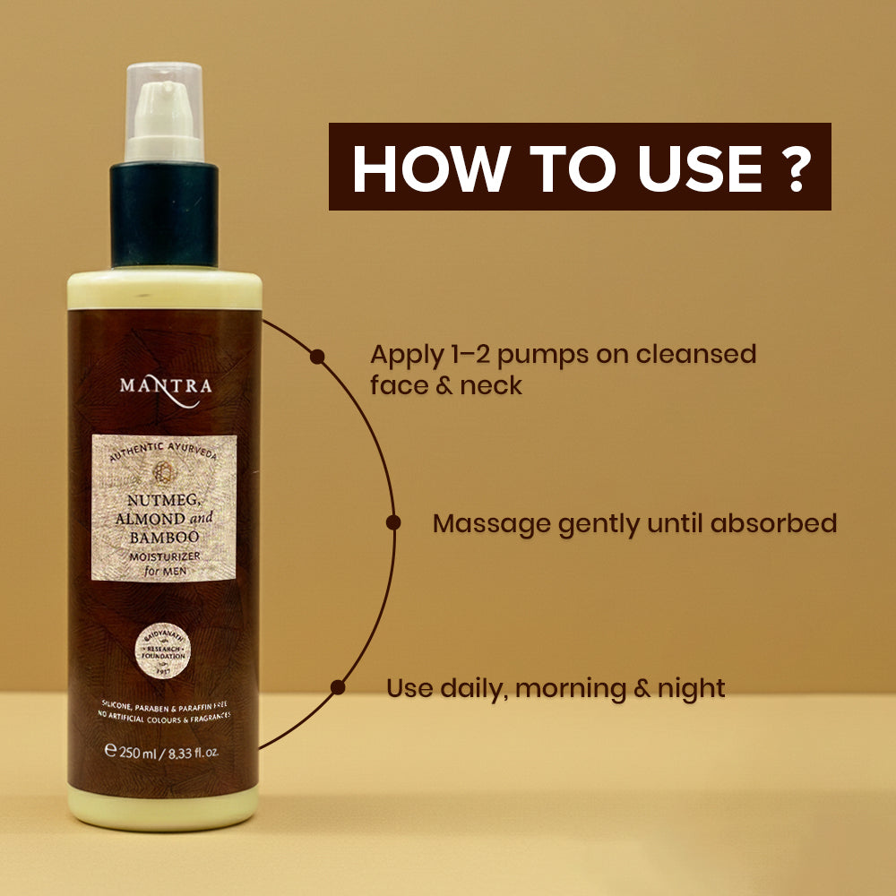 Mantra Nutmeg Almond & Bamboo Moisturizer For Men
