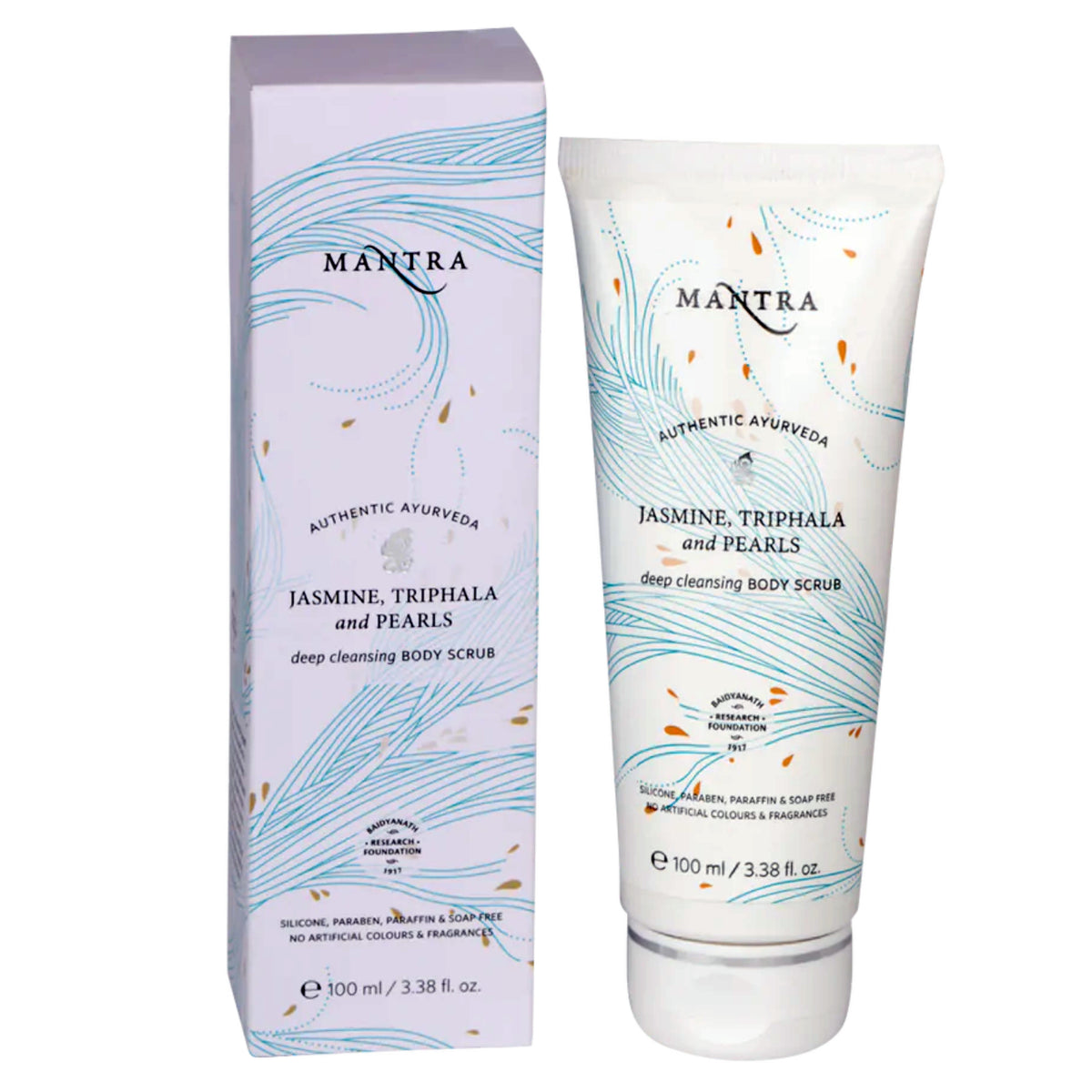 Mantra Jasmine Triphala And Pearls Deep Cleansing Body Scrub