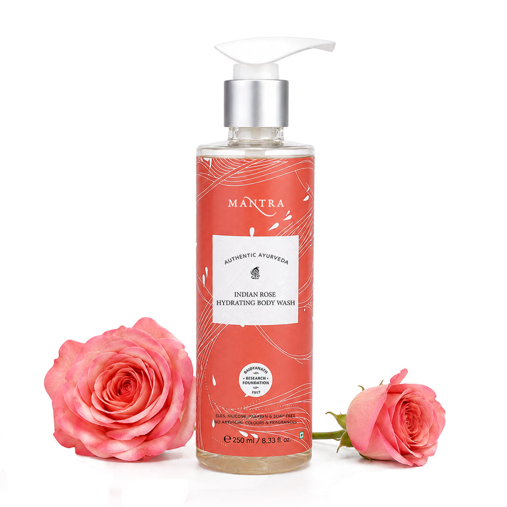 Mantra Indian Rose Hydrating Body Wash