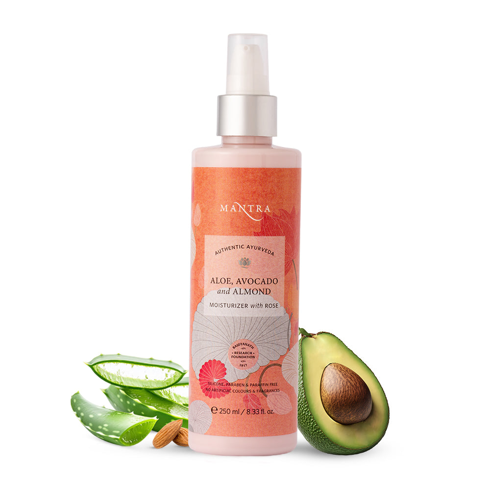 Mantra Aloe Avocado And Almond Moisturiser With Rose