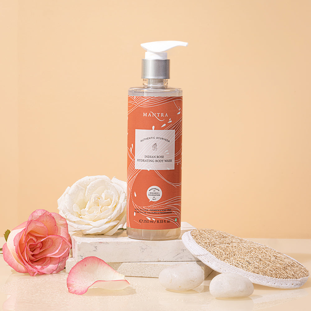 Mantra Indian Rose Hydrating Body Wash