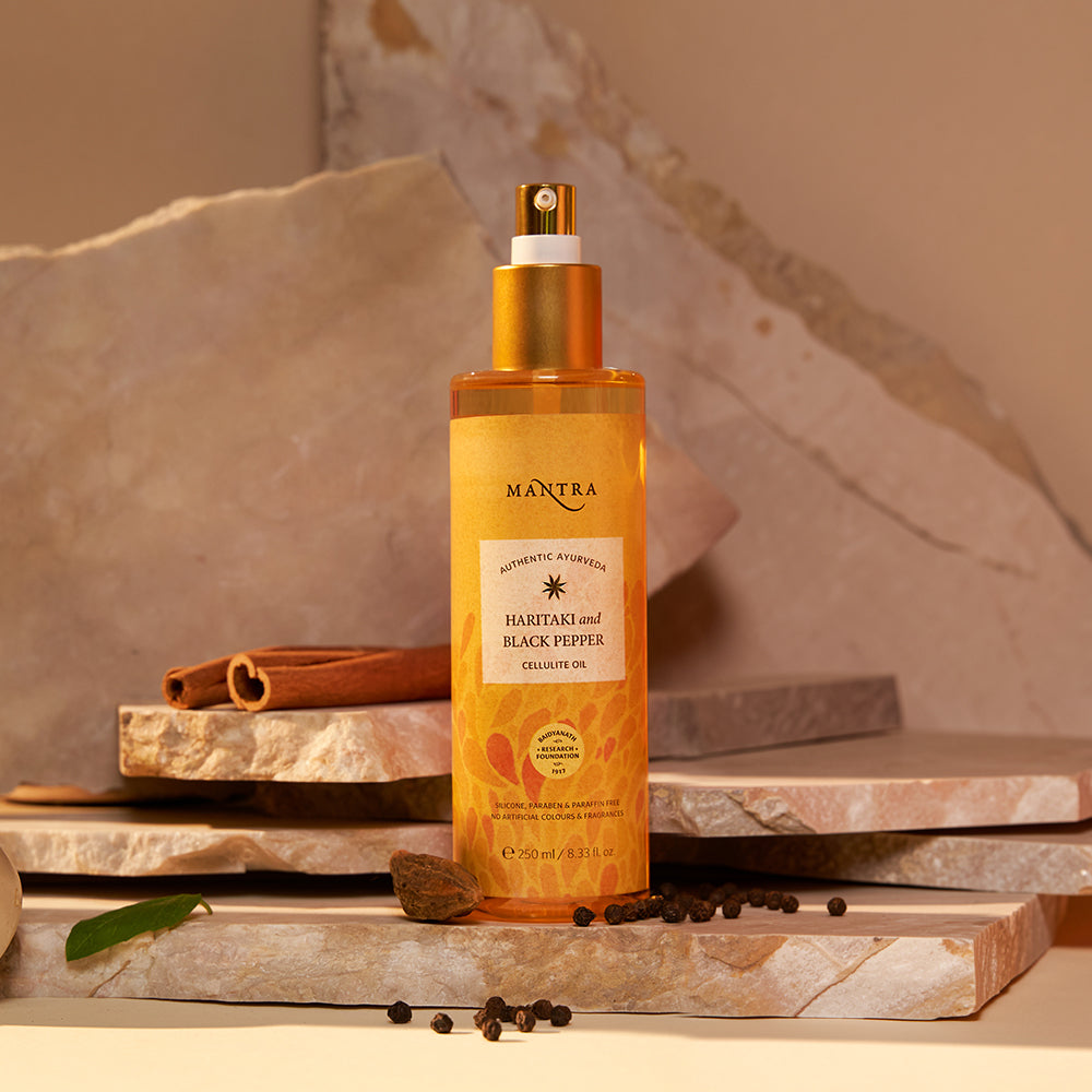 Mantra Haritaki And Black Pepper Cellulite Oil