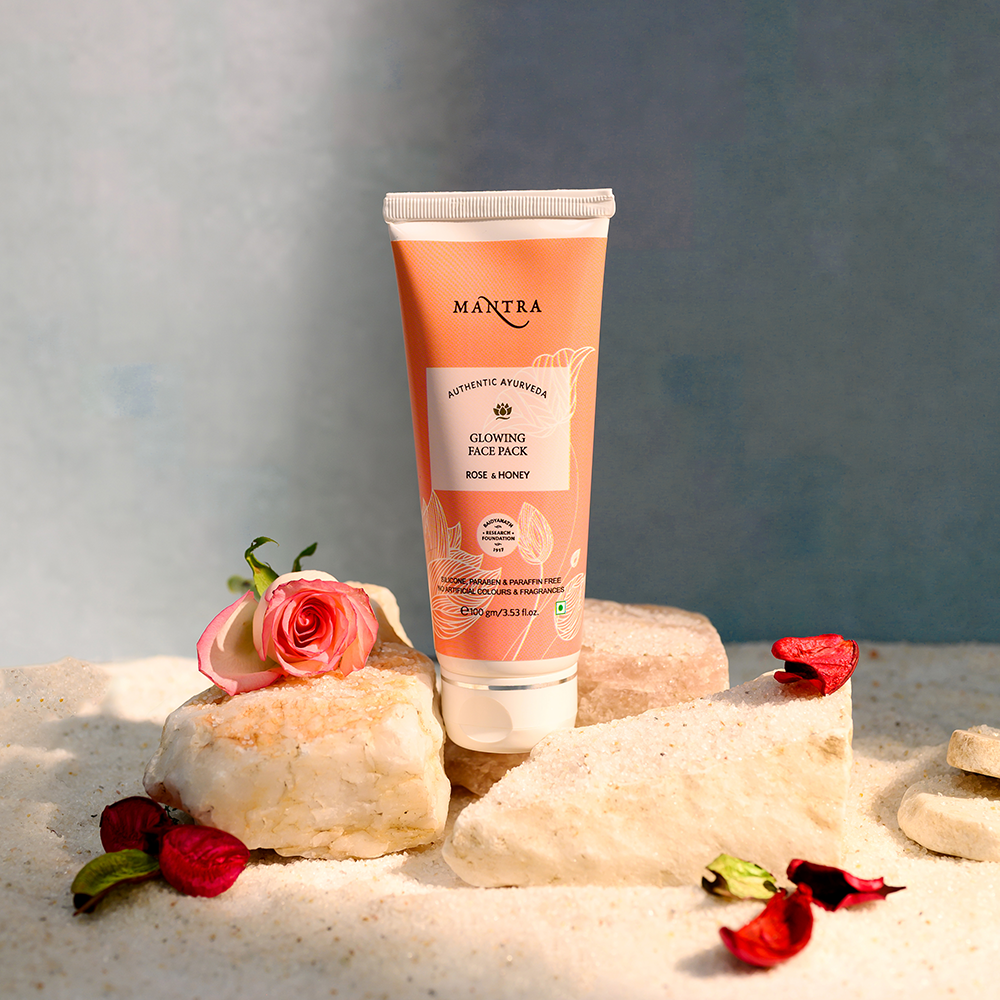 Mantra Rose & Honey Glowing Face Pack