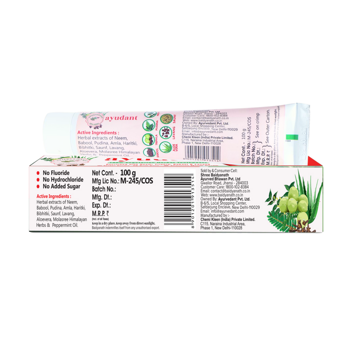 Ayurvedant Ayudant Toothpaste