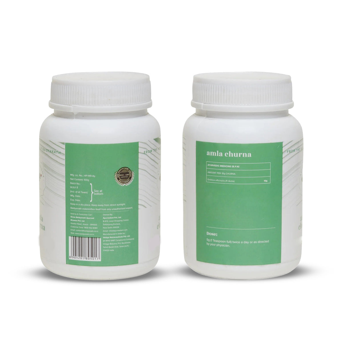 Baidyanath Ayurvedant Amla Churn