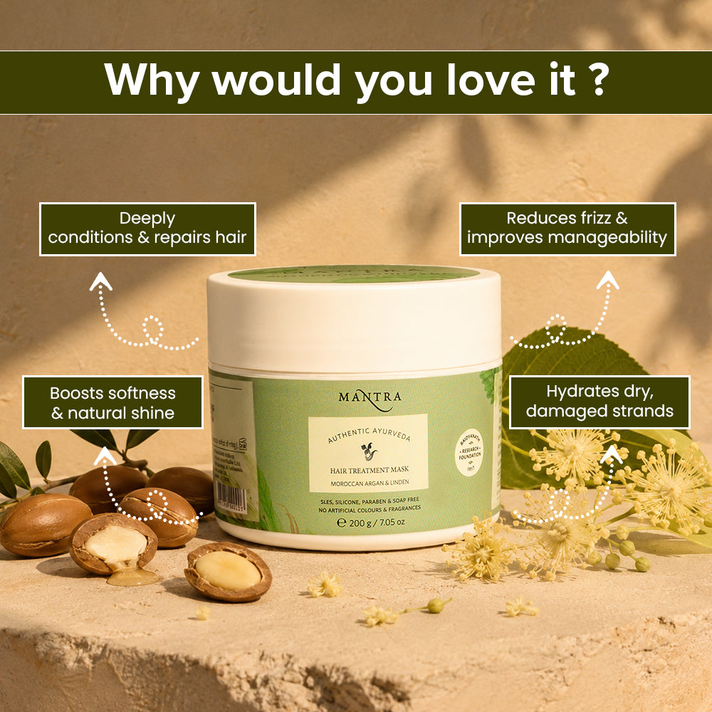 Mantra Hair Treatment Mask Moroccan Argan & Linden