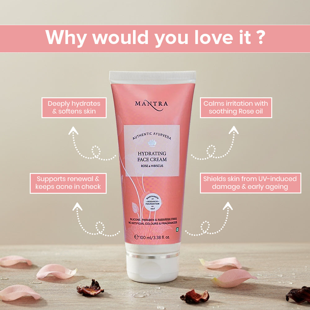 Mantra Rose and Hibiscus Hydrating Face Cream