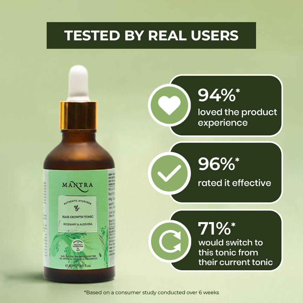 Mantra Hair Growth Tonic Rosemary & Aloevera