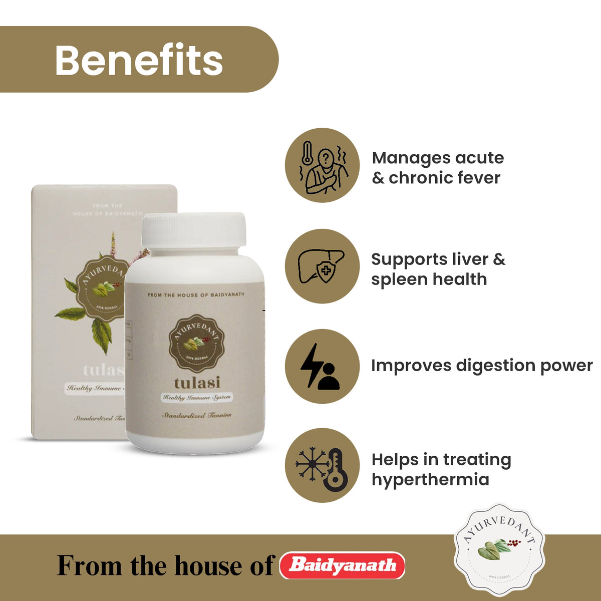 Baidyanath Ayurvedant Tulsi