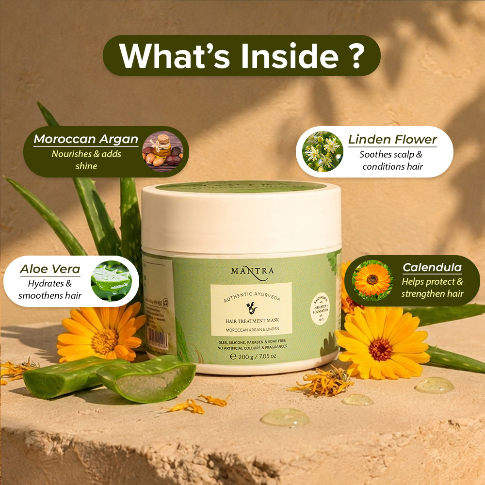 Mantra Hair Treatment Mask Moroccan Argan & Linden