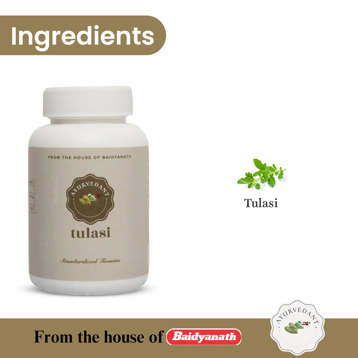 Baidyanath Ayurvedant Tulsi