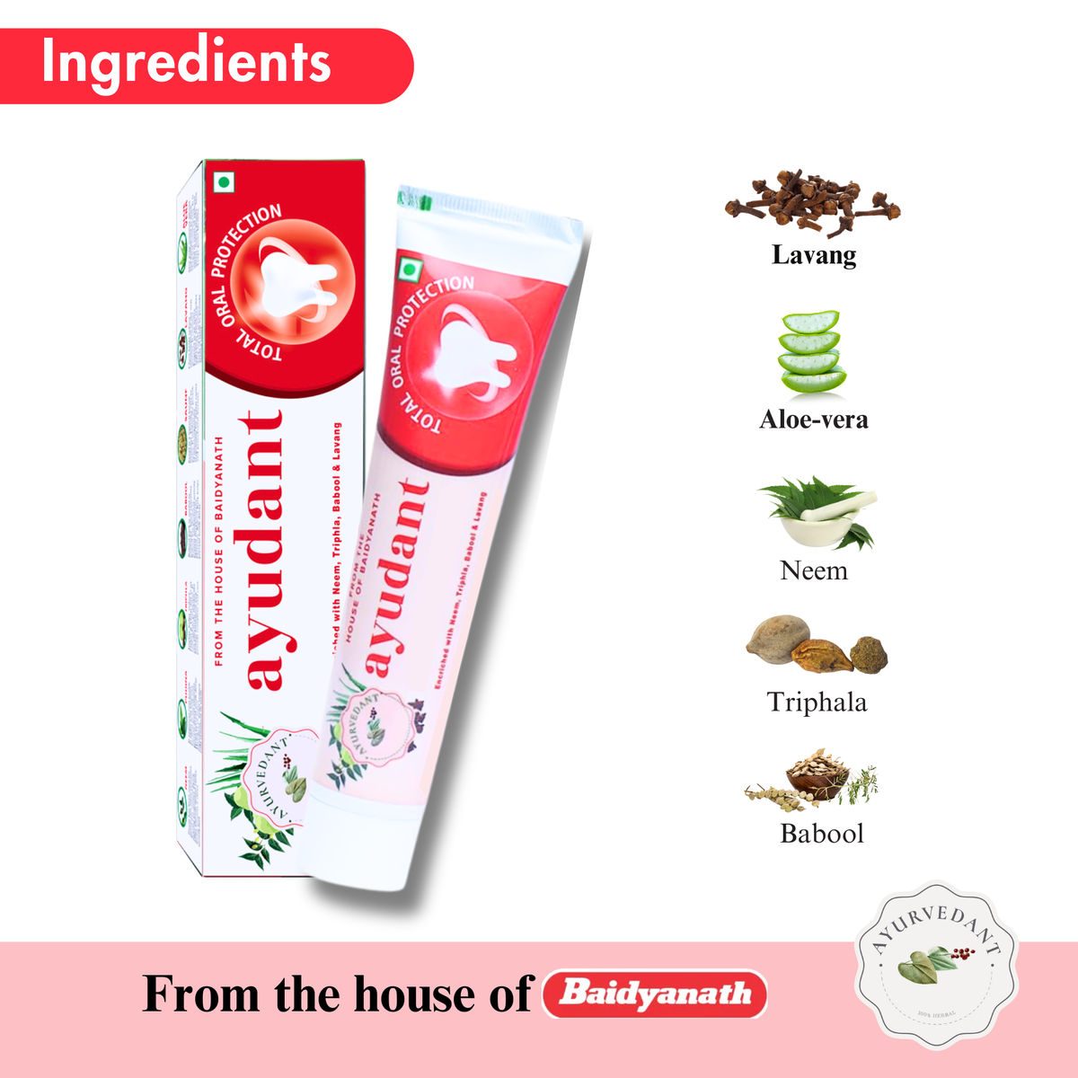 Ayurvedant Ayudant Toothpaste