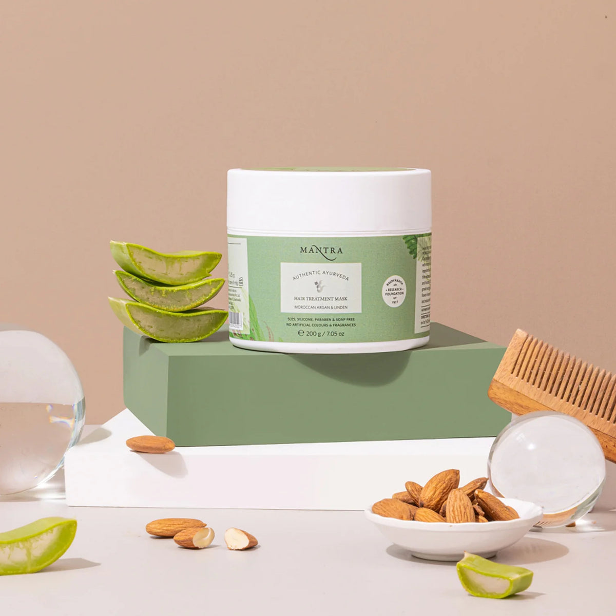 Mantra Hair Treatment Mask Moroccan Argan & Linden