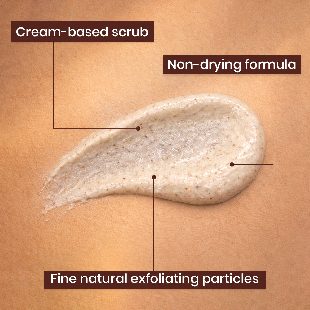 Mantra Walnut & Wheat Germ Face Scrub For Men