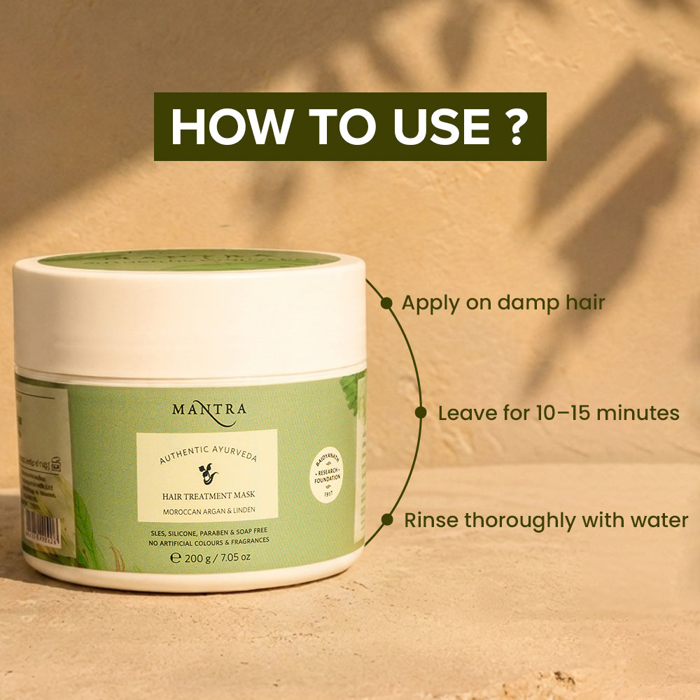 Mantra Hair Treatment Mask Moroccan Argan & Linden