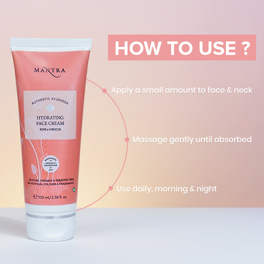 Mantra Rose and Hibiscus Hydrating Face Cream