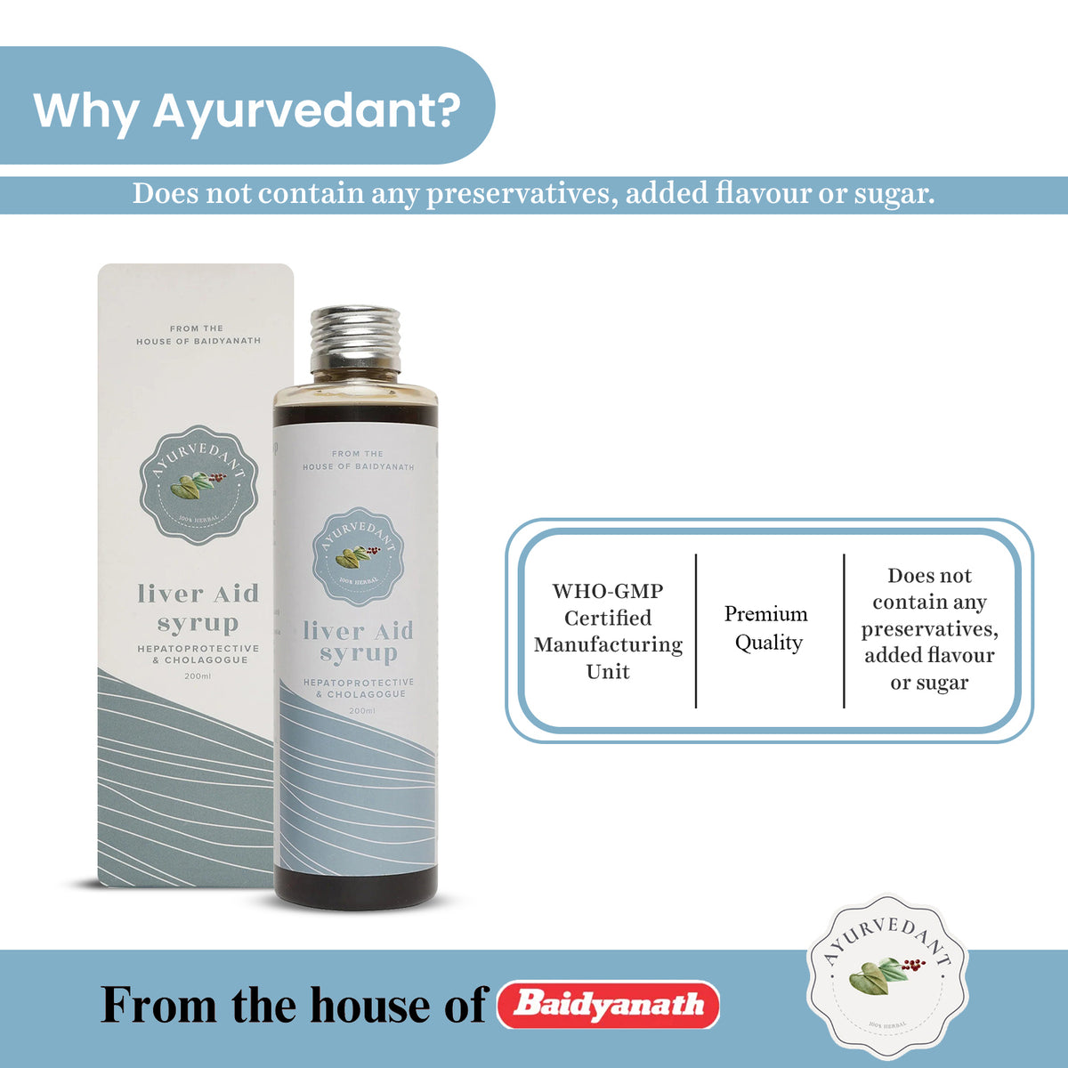 Ayurvedant Liver Aid Syrup