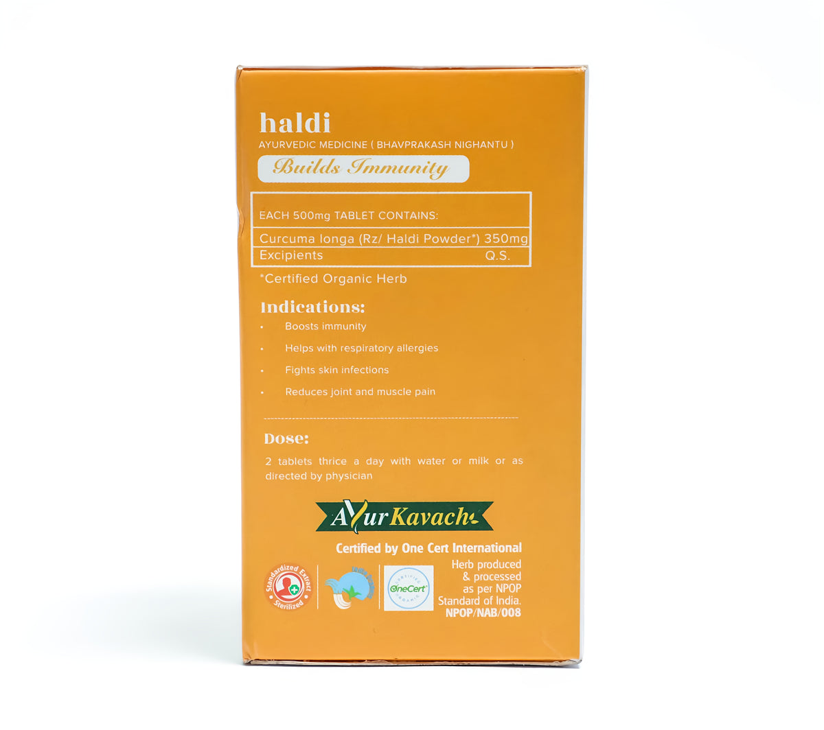 Ayurvedant Haldi tab