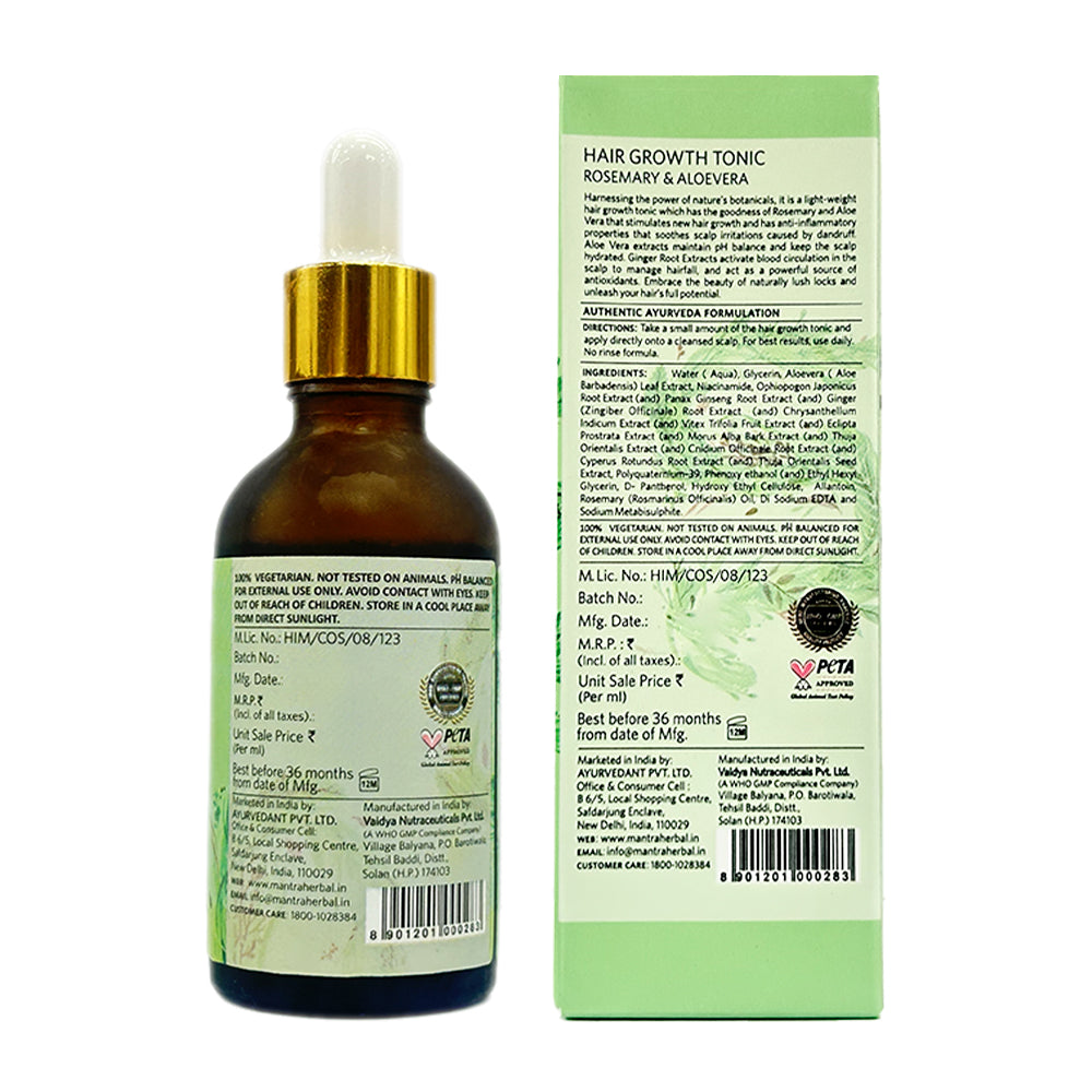 Mantra Hair Growth Tonic Rosemary & Aloevera