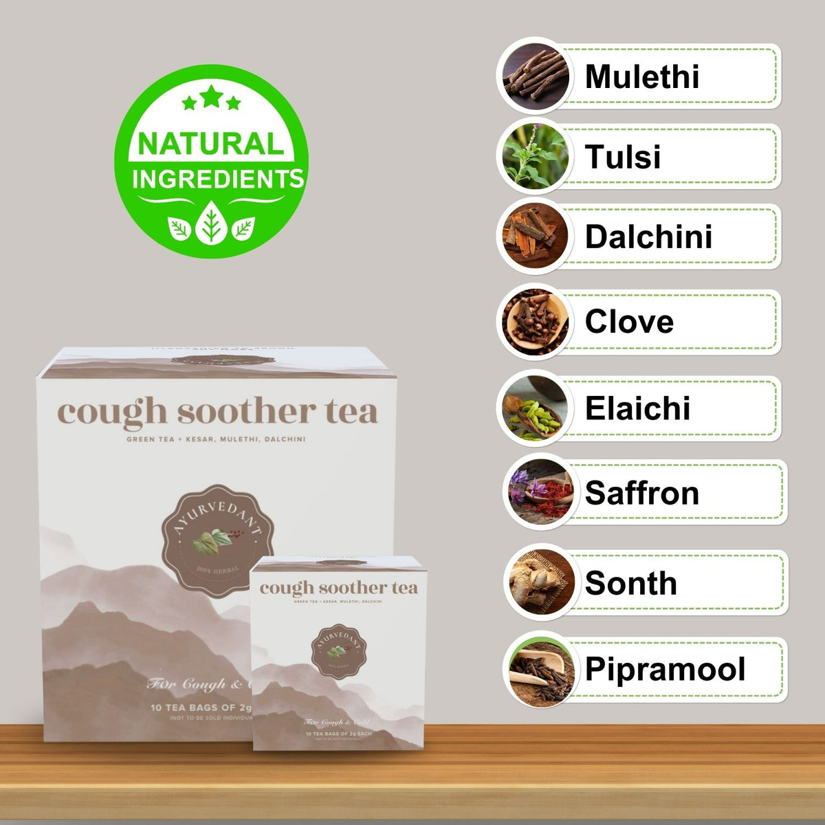 Cough soother tea