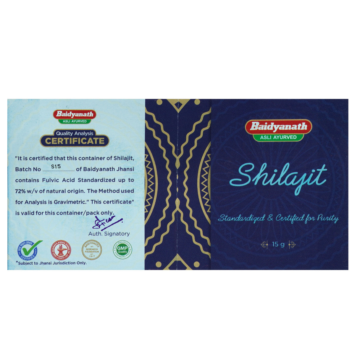 Shilajit Resin