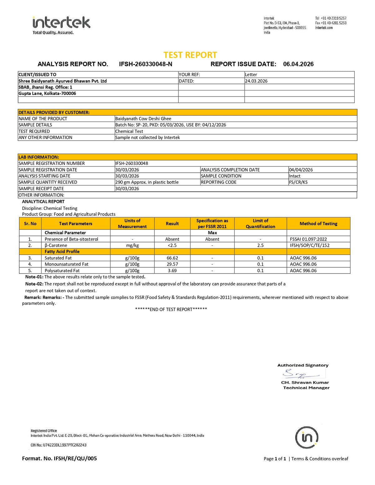 Premium Cow Desi Ghee