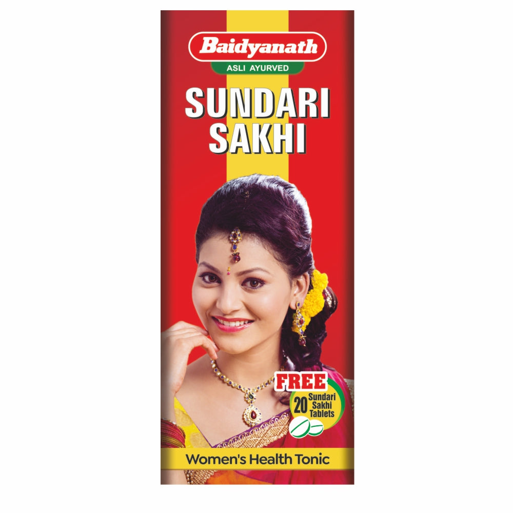 Baidyanath Sundari Sakhi 450ml With 45 Sundari Sakhi Tablet Free