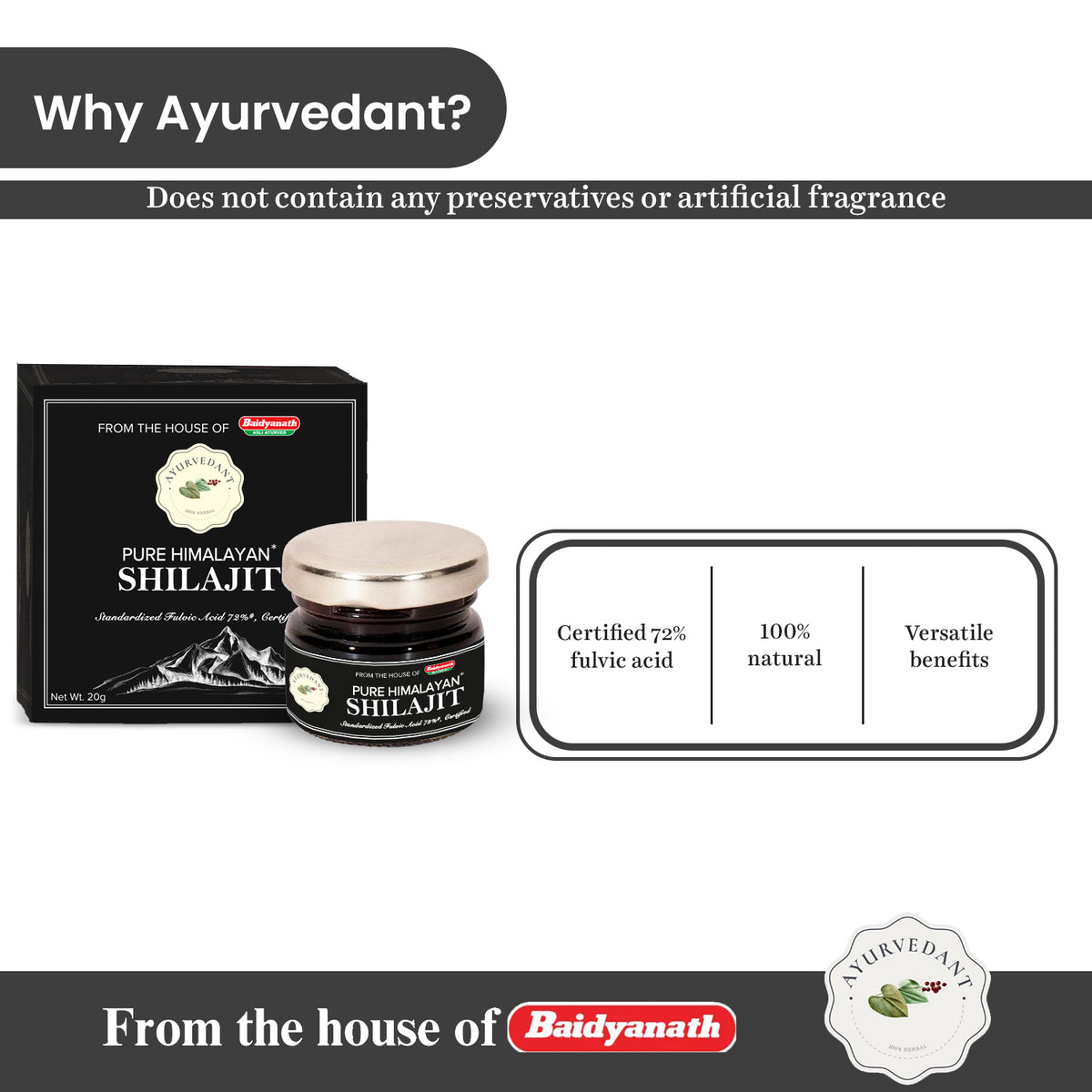 Shilajit Resin-Ayurvedant