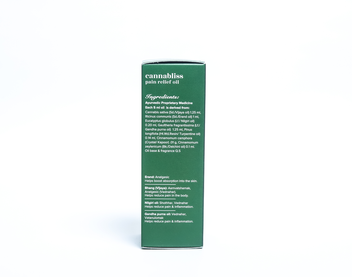 Ayurvedant Cannabliss Pain Relief oil
